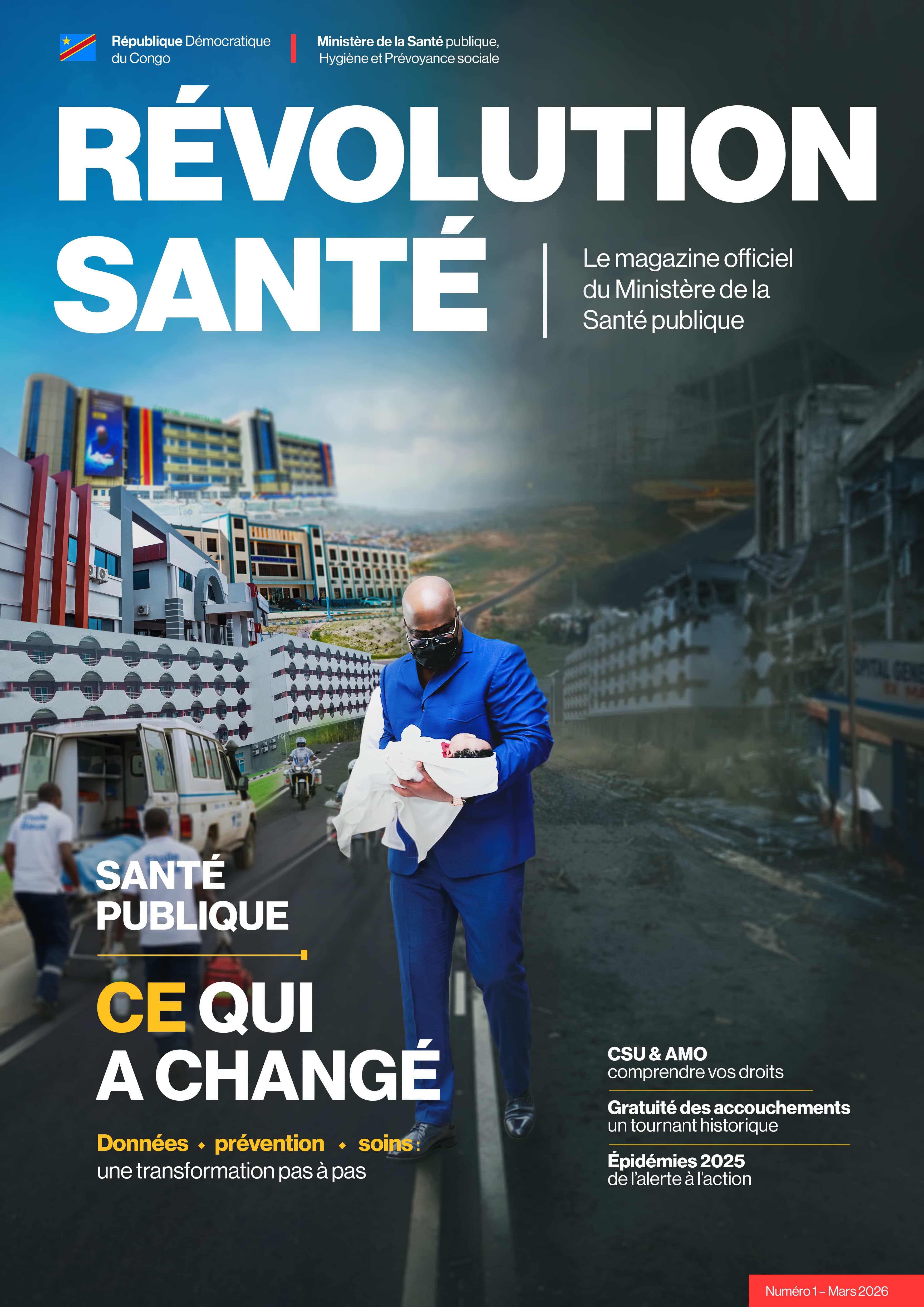 Couverture du Magazine Révolution Santé