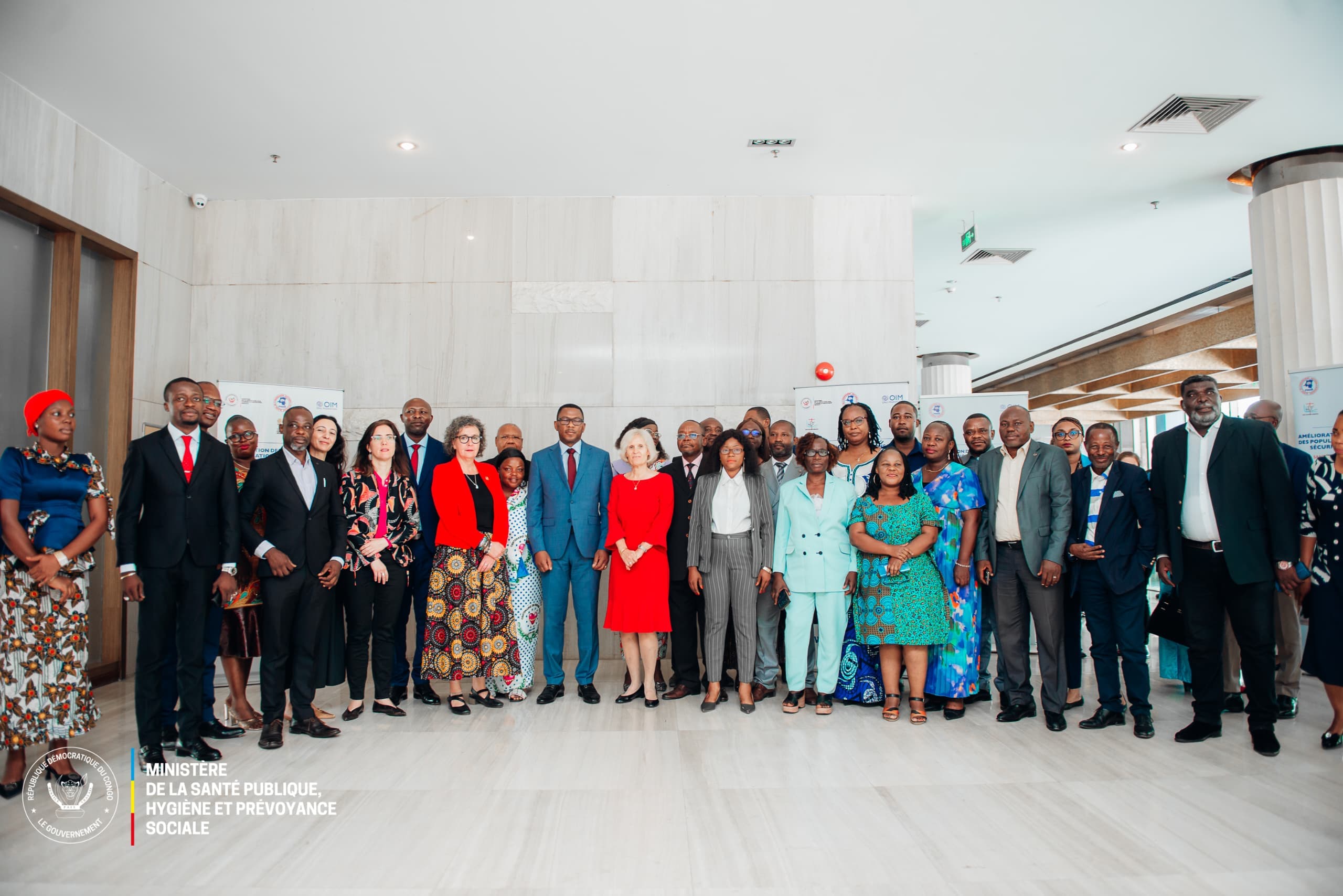 Group of officials at the Secretariat General