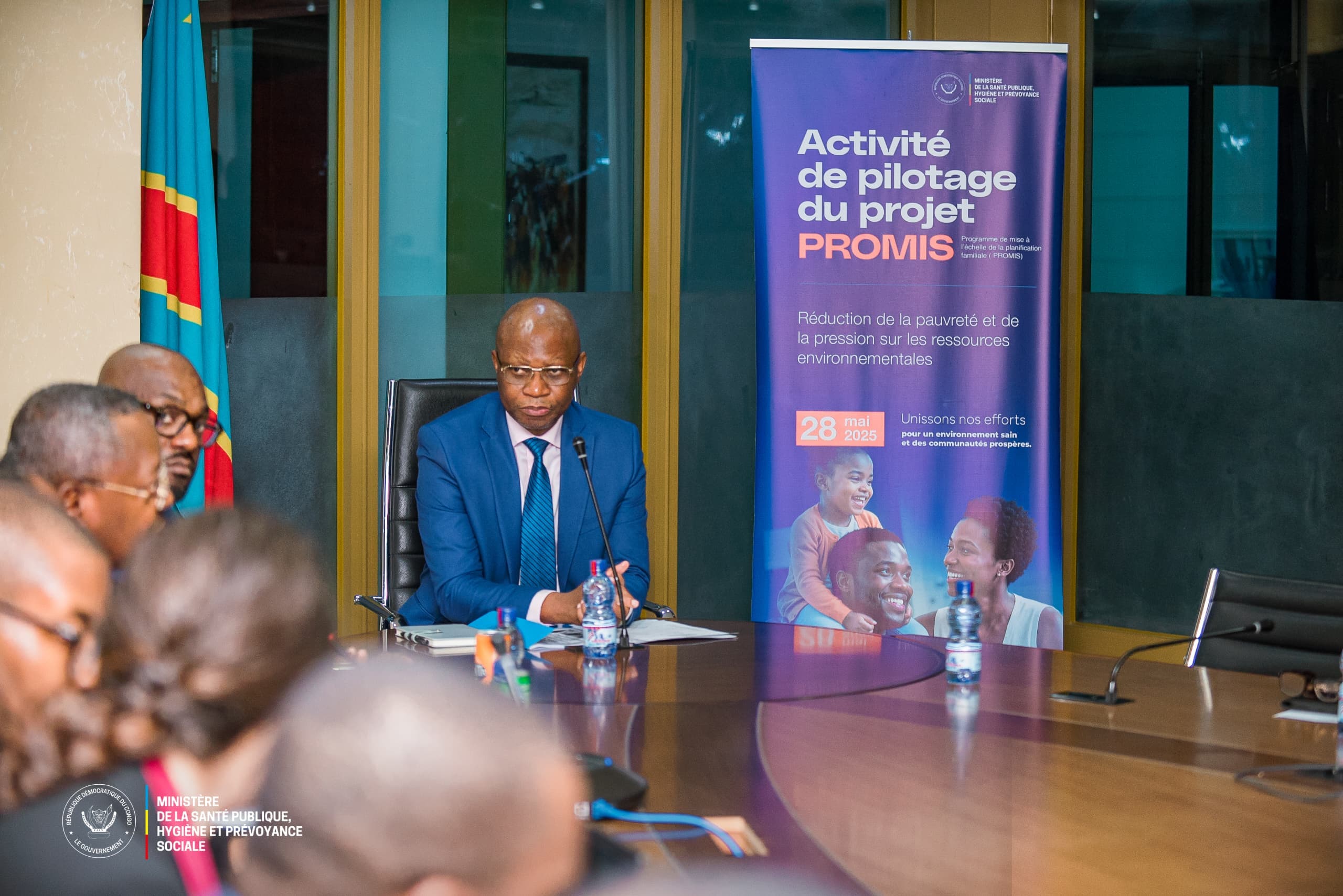 Group of officials at the Secretariat General